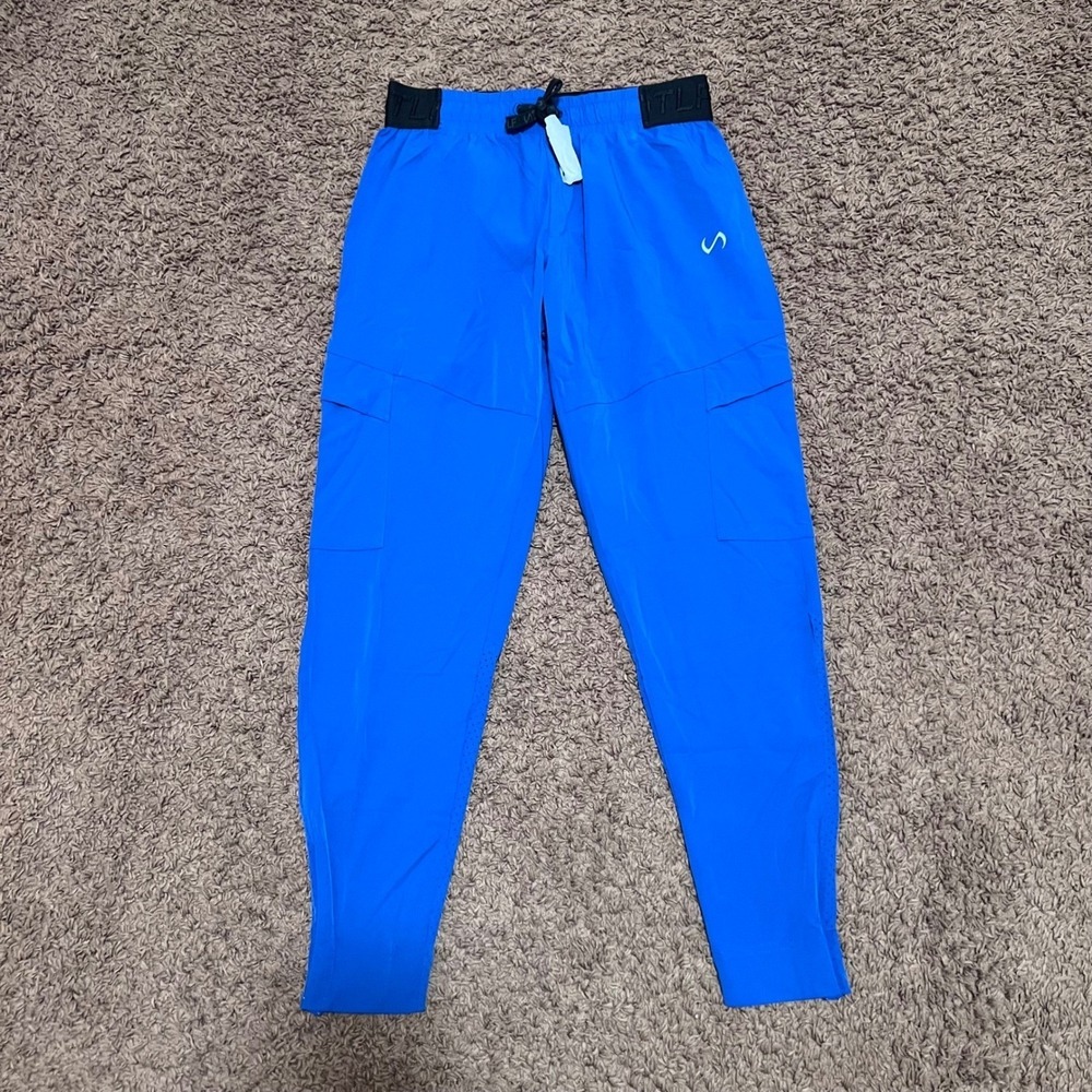 TLF Emerge Workout Jogger Cobalt Blue Women's Size Small Activewear Pants NWT - Picture 2 of 10